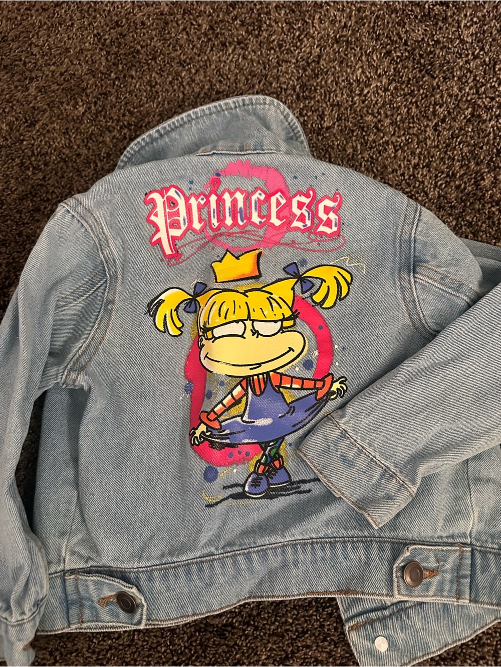 Nickelodeon Light Jean Jacket Size 2 0522 - Picture 3 of 3